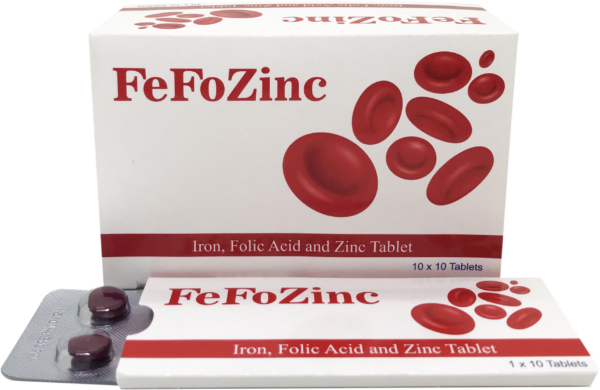 FeFoZinc Blister 10x10