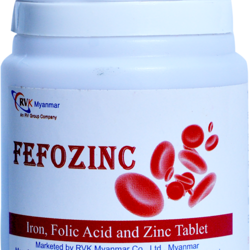 Fefozinc bottle