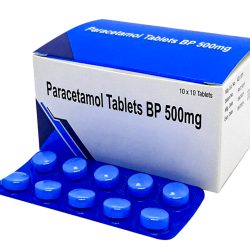 Paracetamol tablets 500mg import