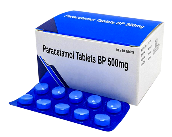 Paracetamol tablets 500mg import